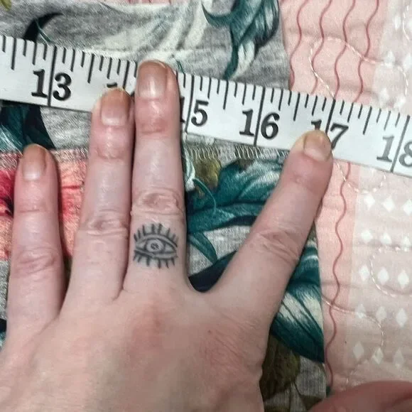 Tommy Bahama floral jersey skirt hibiscus print gray medium cotton drawstring - Picture 6 of 9